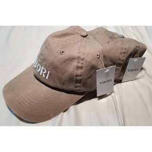 NWT 2 Vuori Camel Cotton Baseball Cap Unisex with Tags MSRP $32 Gym Hiking Walki